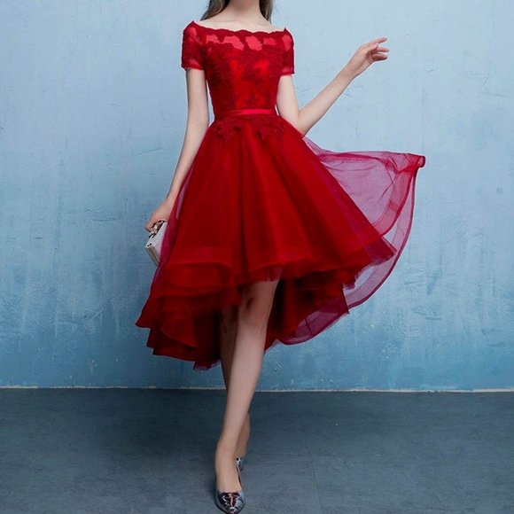 Lamya Dresses & Skirts - Red Burgundy Formal Dress - NWOT